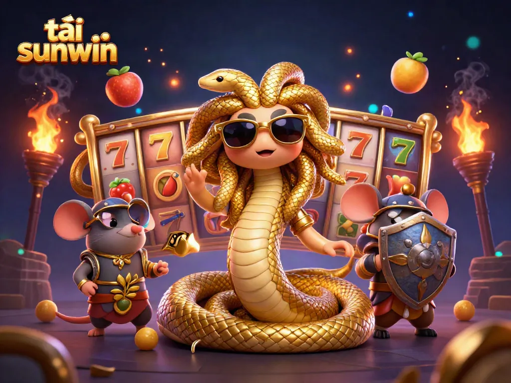 Play games and experience the thrill with tải sunwin on your device in this vibrant casino scene.
