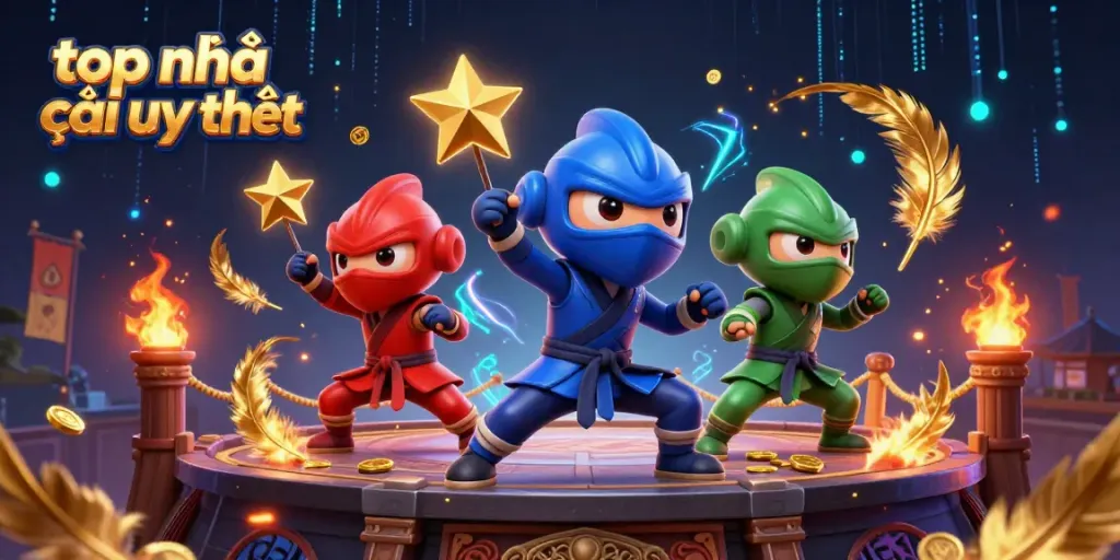 Experience the thrill of top nhà cái uy tín with our ninja chameleons battling over gold and glory.