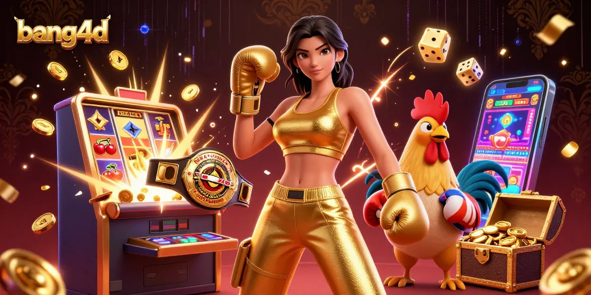 Spin and win at bang4d with dynamic slot machines and champions of gaming.