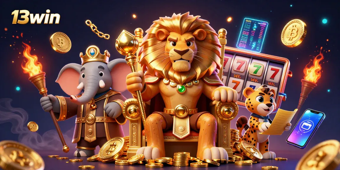 Join 13win and experience thrilling wins with dynamic casino games featuring bold characters.