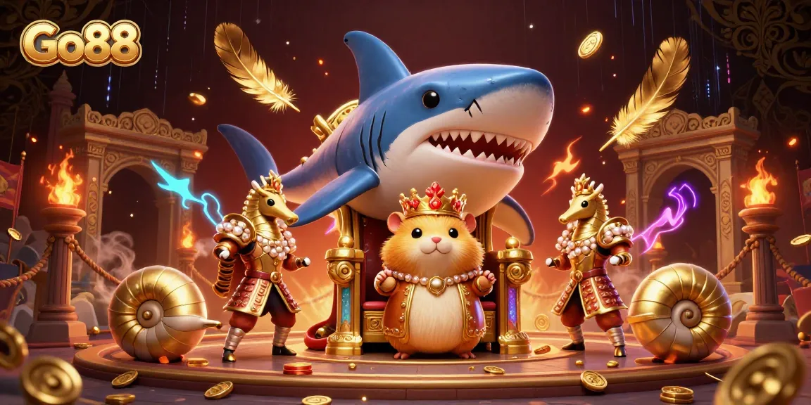 Experience Go88 with vibrant casino action and stunning visuals in an engaging 3D illustration.