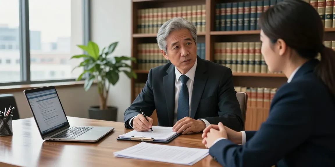 Consultation with a lawyer discussing legal matters, read more to understand your rights and options.