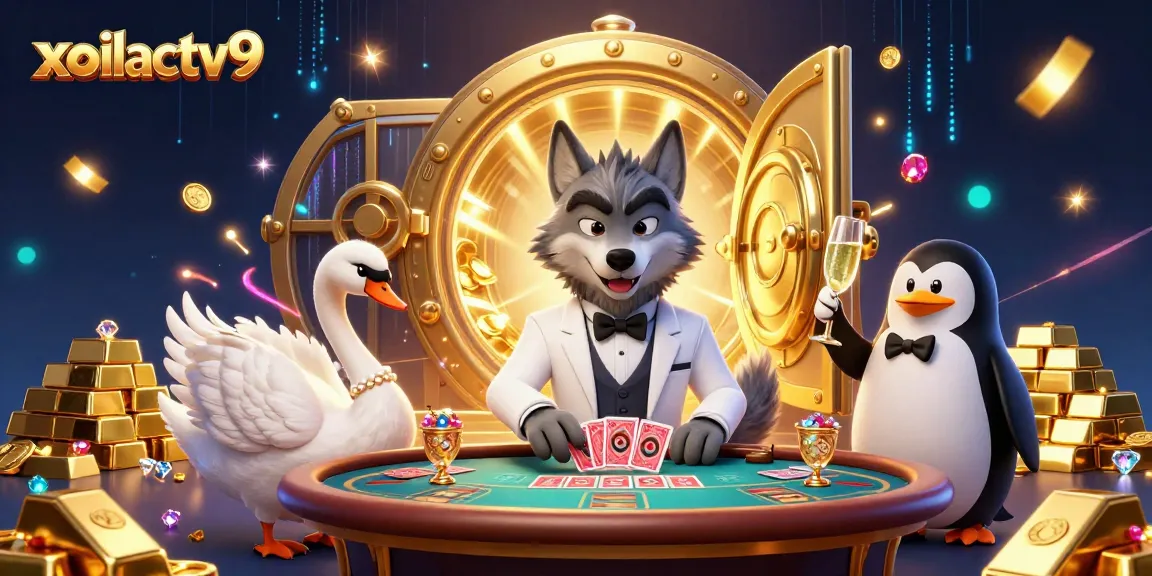 Play at xoilactv9's online casino with thrilling baccarat and glamorous characters.