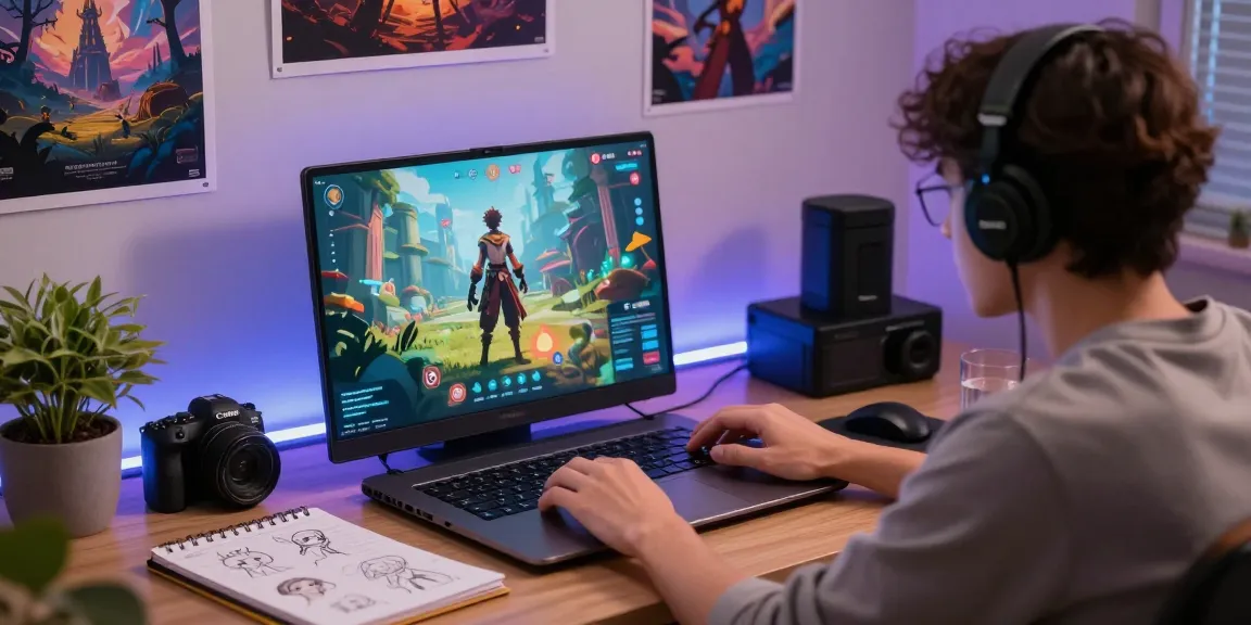 Engaged user exploring character AI NSFW features in a vibrant digital workspace.