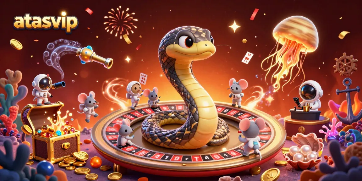 Playing with excitement at atasvip casino, where astronauts place bets on a cosmic roulette!
