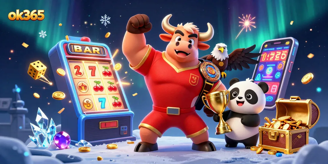 Engage in thrilling gameplay with ok365’s vibrant casino characters and jackpot excitement.