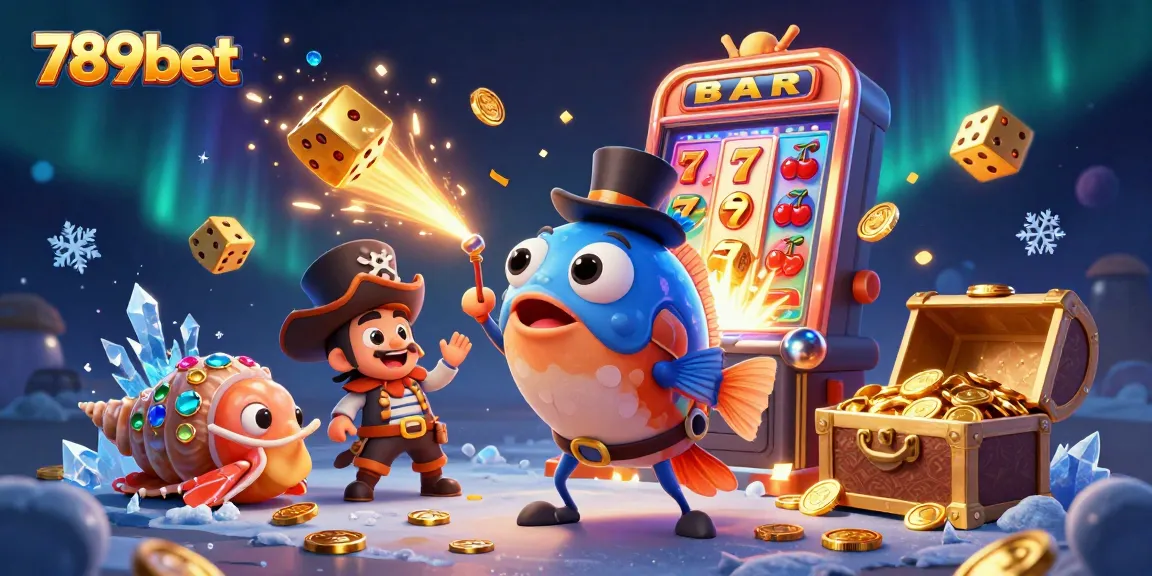 Join the excitement with 789bet's dazzling casino scene showcasing vibrant characters and thrilling game elements!