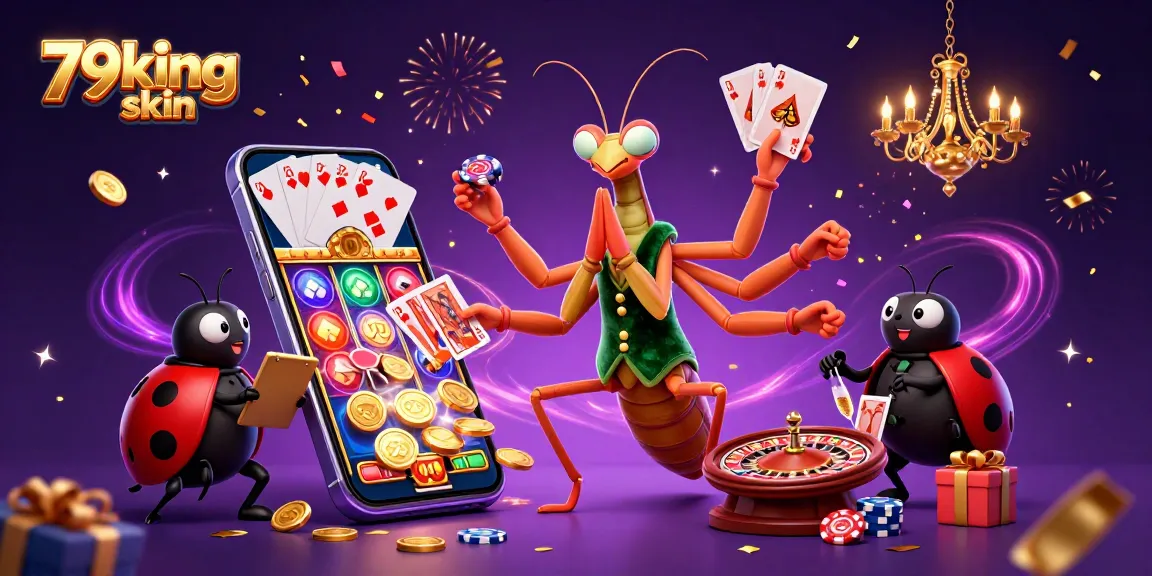 Exciting gameplay experience at 79king skin with vibrant slot games, colorful characters, and dynamic casino action.