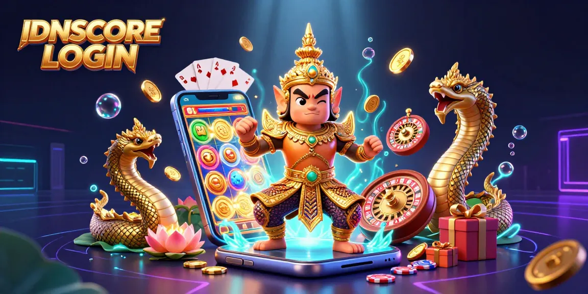 Experience the thrills of IDNSCORE LOGIN with vibrant slot games and incredible wins!