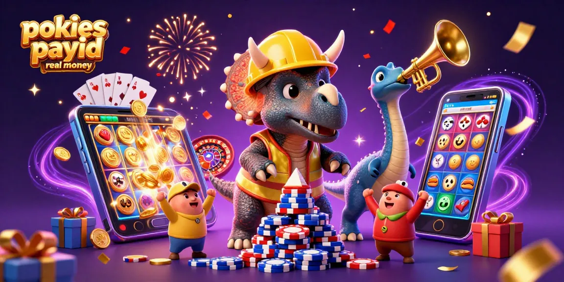 Spin to win at pokies payid real money casino featuring fun characters and engaging game elements.