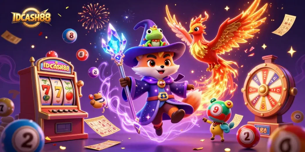 IDCASH88 offers thrilling gameplay with vibrant graphics and engaging slot elements for exciting wins.
